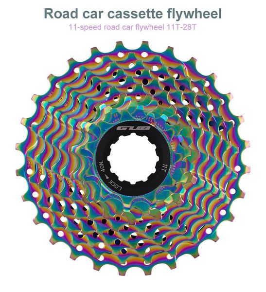 bike derailleurs gub rs1128 bicycle sprocket colorful 11t-28t electroplating 11s hollow lost gear cassette heel parts
bike derailleurs gub rs1128 bicycle sprocket colorful 11t-28t electroplating 11s hollow lost gear cassette heel parts