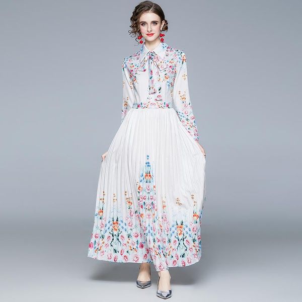 casual dresses long sleeve pleated printed fashion shirt dress ankle-length regular turn-down collar floral white women, Black;gray
casual dresses long sleeve pleated printed fashion shirt dress ankle-length regular turn-down collar floral white women, Black;gray
