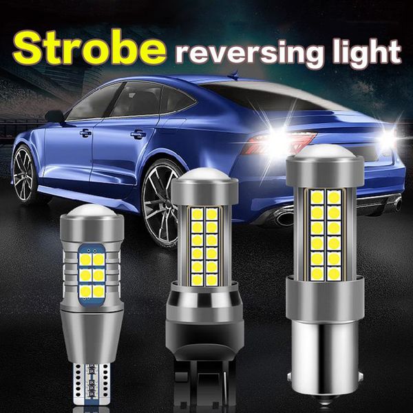 2pieces strobe 3 time led reversing light t15 t20 7440 1156 w16w p21w w21w ba15s car bulb white
2pieces strobe 3 time led reversing light t15 t20 7440 1156 w16w p21w w21w ba15s car bulb white