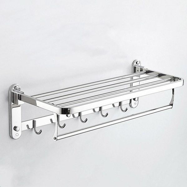 50cm stainless steel towel rack el bathroom bar wall foldable double-layer towels shelf bath accessory set
50cm stainless steel towel rack el bathroom bar wall foldable double-layer towels shelf bath accessory set