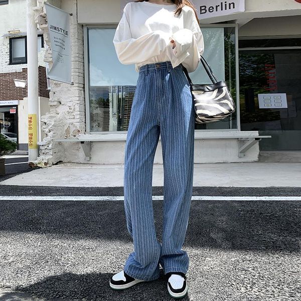 women's jeans hgih waist blue womens pants drape jacquard wide-legged denim female fashion stripe woman trousers
women's jeans hgih waist blue womens pants drape jacquard wide-legged denim female fashion stripe woman trousers