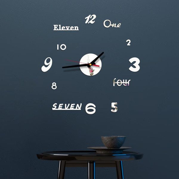 diy wall clock 3d mirror surface sticker home office decor stickers oversize letter instock clocks
diy wall clock 3d mirror surface sticker home office decor stickers oversize letter instock clocks