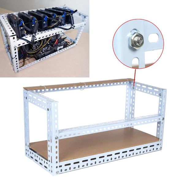 6/8/12 gpu open air mining miner frame crypto coin stackable rig btc fame case for 6 graphics card eth ethereum fans & coolings
6/8/12 gpu open air mining miner frame crypto coin stackable rig btc fame case for 6 graphics card eth ethereum fans & coolings