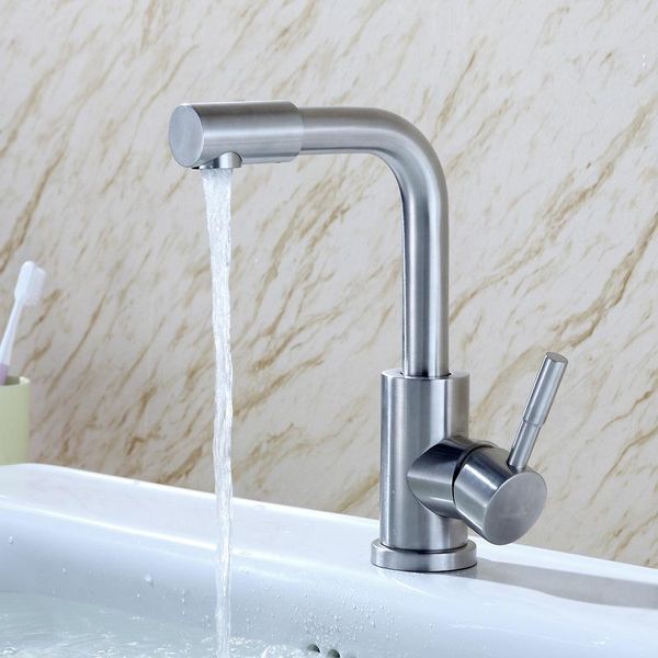 bathroom sink faucets brushed nickel faucet 1 hole single handle sus304 stainless steel mixer tap
bathroom sink faucets brushed nickel faucet 1 hole single handle sus304 stainless steel mixer tap