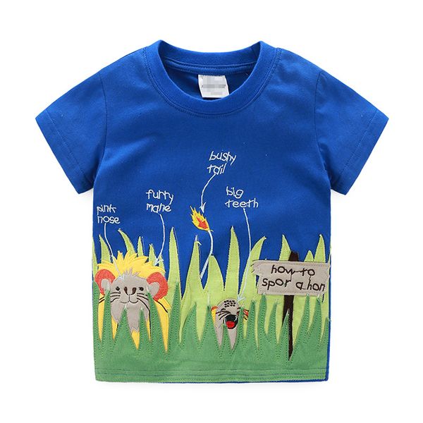 2021 Summer 2-10T ChildrenS Birthday Clothing Dinosaur Car Striped Print Short Sleeve Basic Tops Cartoon T Shirt For Kids Boy, Product as picture
2021 Summer 2-10T ChildrenS Birthday Clothing Dinosaur Car Striped Print Short Sleeve Basic Tops Cartoon T Shirt For Kids Boy, Product as picture