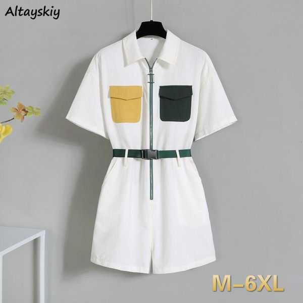 rompers women big size -6xl ins cargo harajuku patchwork design high waist sashes ladies romper wide-leg trendy femme playsuits women, Black;white
rompers women big size -6xl ins cargo harajuku patchwork design high waist sashes ladies romper wide-leg trendy femme playsuits women, Black;white