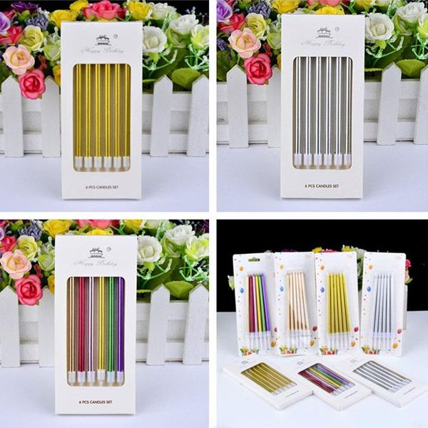 other festive & party supplies 6pcs metal chrome gold silver birthday candles diy colorful cake decors wedding baby shower er
other festive & party supplies 6pcs metal chrome gold silver birthday candles diy colorful cake decors wedding baby shower er