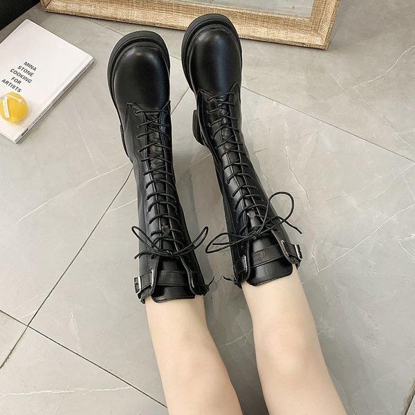 boots women 2021 female shoes luxury designer thigh high heels round toe ladies fashion rubber low over-the-, Black
boots women 2021 female shoes luxury designer thigh high heels round toe ladies fashion rubber low over-the-, Black