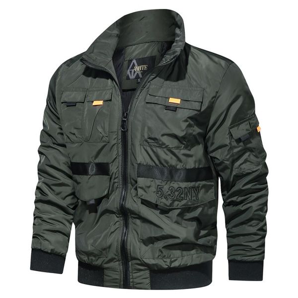 spring jacket men army pilot autumn cotton windbreaker outwear coat warm bomber jackets cargo flight male men's, Black;brown
spring jacket men army pilot autumn cotton windbreaker outwear coat warm bomber jackets cargo flight male men's, Black;brown