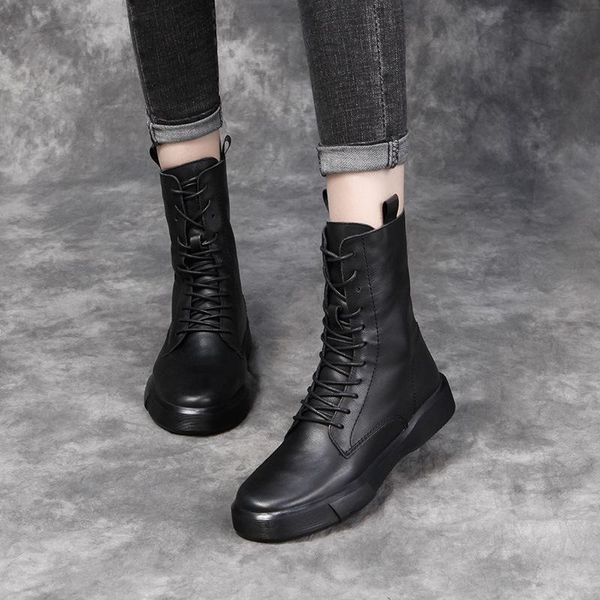 boots british chic knights' boots, women's thick heel flat bottomed motorcycle leather medium children's children, Black
boots british chic knights' boots, women's thick heel flat bottomed motorcycle leather medium children's children, Black