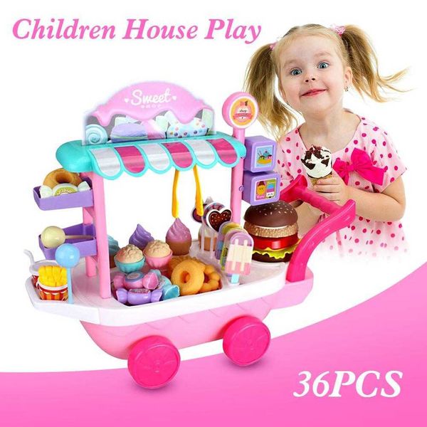 2021kitchen toys mini ice cream candy trolley house play educational car truck girls
2021kitchen toys mini ice cream candy trolley house play educational car truck girls