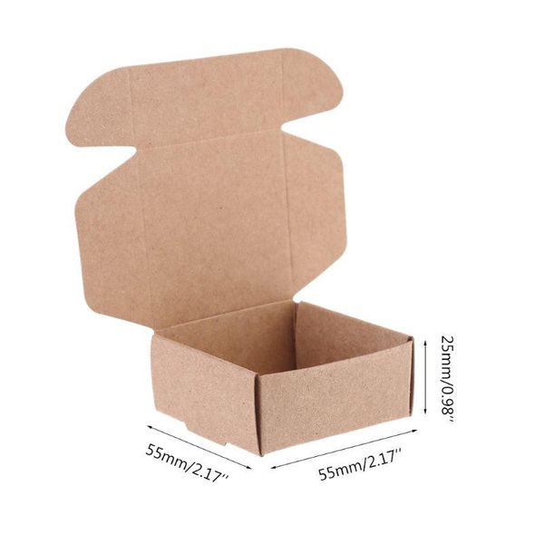 100pcs kraft paper box nice packaging small size - gift bags & wedding a0kc wrap
100pcs kraft paper box nice packaging small size - gift bags & wedding a0kc wrap