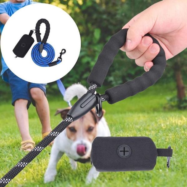 dog collars & leashes leash traction rope reflective with pooping bag dogs nylon pet anti-knot wear-resistant safe
dog collars & leashes leash traction rope reflective with pooping bag dogs nylon pet anti-knot wear-resistant safe