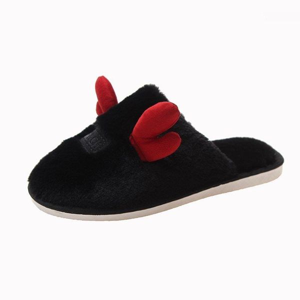 women indoor slippers winter soft warm plush cartoon shoes girls casual slides flats house slip on mtx87, Black
women indoor slippers winter soft warm plush cartoon shoes girls casual slides flats house slip on mtx87, Black