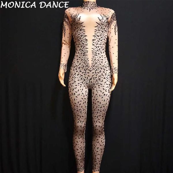 women's jumpsuits & rompers black rhinestone jumpsuit female singer dancer stretch spandex bodysuit one-piece costume outfit party perf, Black;white
women's jumpsuits & rompers black rhinestone jumpsuit female singer dancer stretch spandex bodysuit one-piece costume outfit party perf, Black;white