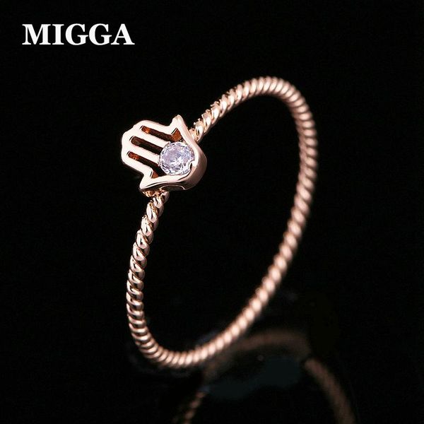 cluster rings migga delicate single cubic zircon paved fatima hand ring for women rose gold color fashion crystal bague jewelry, Golden;silver
cluster rings migga delicate single cubic zircon paved fatima hand ring for women rose gold color fashion crystal bague jewelry, Golden;silver