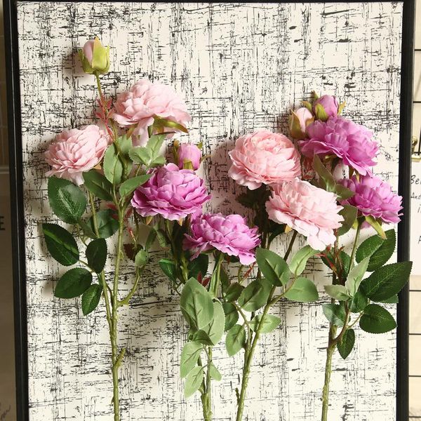 decorative flowers & wreaths 3 heads of western peony simulation flower plant wedding decoration wall home
decorative flowers & wreaths 3 heads of western peony simulation flower plant wedding decoration wall home