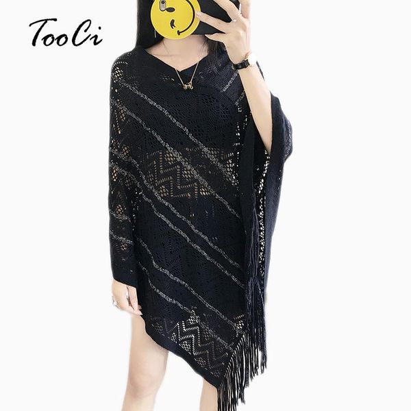 women's sweaters women casual loose knitted tassel poncho and caps lady fashion pashmina scarves 2021 autumn winter scarf shawls, White;black
women's sweaters women casual loose knitted tassel poncho and caps lady fashion pashmina scarves 2021 autumn winter scarf shawls, White;black