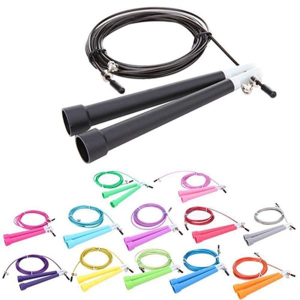 jump ropes speed wire skipping adjustable rope boxing fitness sport exercise equipment
jump ropes speed wire skipping adjustable rope boxing fitness sport exercise equipment