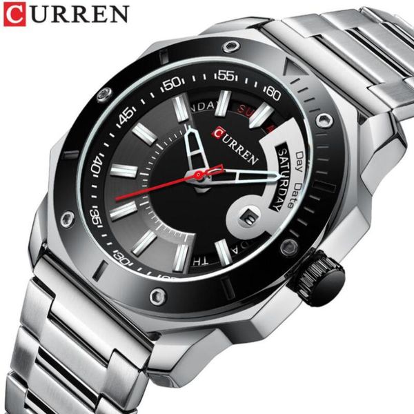 wristwatches curren 2021 mens watches with stainless steel creative men's casual military quartz clock relogio masculino, Slivery;brown
wristwatches curren 2021 mens watches with stainless steel creative men's casual military quartz clock relogio masculino, Slivery;brown