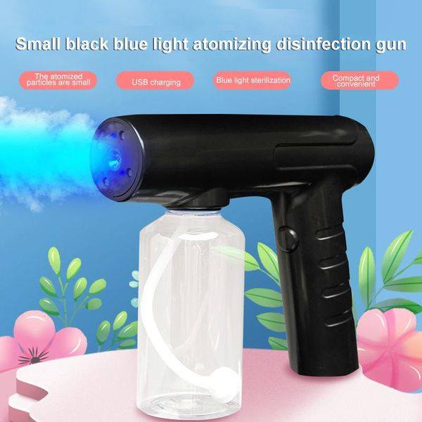 watering equipments 260ml household portable wireless handheld atomization disinfection fog machine blue light nano steam spray gun
watering equipments 260ml household portable wireless handheld atomization disinfection fog machine blue light nano steam spray gun