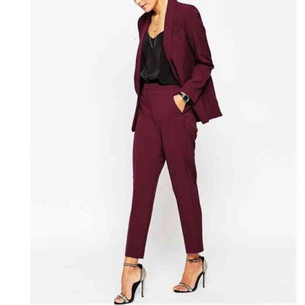 women's two piece pants silk lady suit pant suits burgundy ladies formal custom made jacket + arrivals 5fs6, White
women's two piece pants silk lady suit pant suits burgundy ladies formal custom made jacket + arrivals 5fs6, White