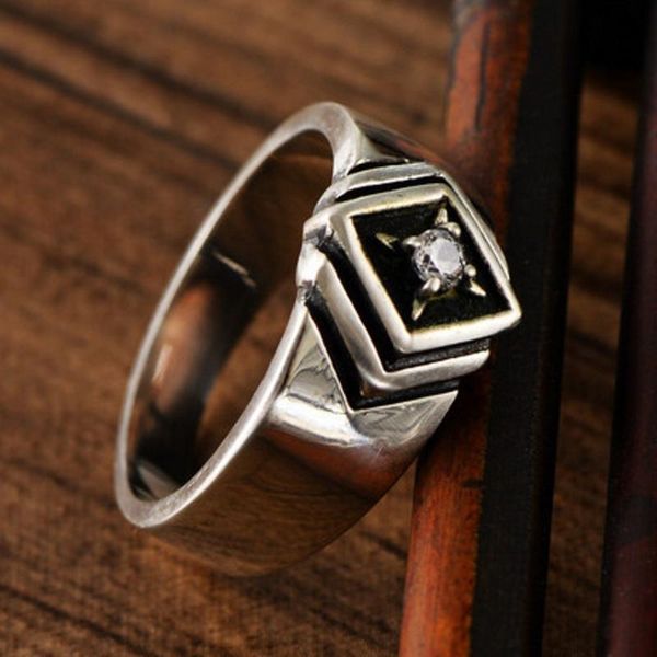 cluster rings s925 pure silver man ring thai retro trendy polygonal diamond zircon men and women fashion, Golden;silver
cluster rings s925 pure silver man ring thai retro trendy polygonal diamond zircon men and women fashion, Golden;silver