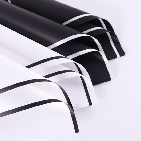 other arts and crafts 20pcs60*60 black white border matte film thick waterproof wrap flower paper bouquet gift packaging material florist su
other arts and crafts 20pcs60*60 black white border matte film thick waterproof wrap flower paper bouquet gift packaging material florist su