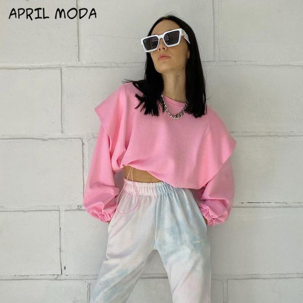 women's t-shirt 2021 autumn winter pink white oversized sweatshirt women khaki long puff sleeve ruched casual loose hooded hoodie pullo
women's t-shirt 2021 autumn winter pink white oversized sweatshirt women khaki long puff sleeve ruched casual loose hooded hoodie pullo
