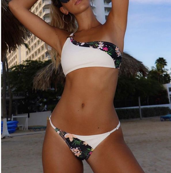 bikinis women one shoulder womens swimsuits bathing suit low waist tube female summer beachwear, White;black
bikinis women one shoulder womens swimsuits bathing suit low waist tube female summer beachwear, White;black