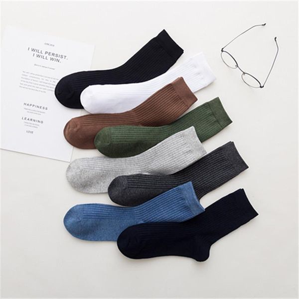 men's socks autumn and winter cotton solid color striped pure breathable business casual mid-calf, Black
men's socks autumn and winter cotton solid color striped pure breathable business casual mid-calf, Black