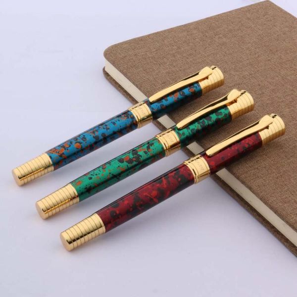luxury 553 fountain pen metal classic gold ink pens ice flower stationery office school supplies
luxury 553 fountain pen metal classic gold ink pens ice flower stationery office school supplies