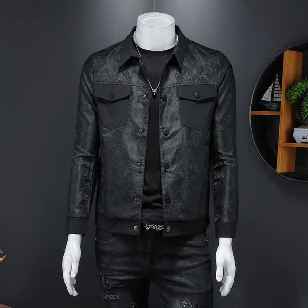 men's jackets arrival seiko embroidery men jacket pocket decoration mens turn-dowm casual for rl17, Black;brown
men's jackets arrival seiko embroidery men jacket pocket decoration mens turn-dowm casual for rl17, Black;brown