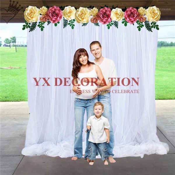 party decoration 10x10ft white tutu fabric wedding backdrop curtain phto booth \ stage background for weddings event1
party decoration 10x10ft white tutu fabric wedding backdrop curtain phto booth \ stage background for weddings event1