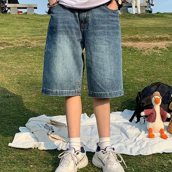 women's shorts summer denim women vintage retro high waist straight female pockets streetwear trendy all-match preppy style chic, White;black
women's shorts summer denim women vintage retro high waist straight female pockets streetwear trendy all-match preppy style chic, White;black