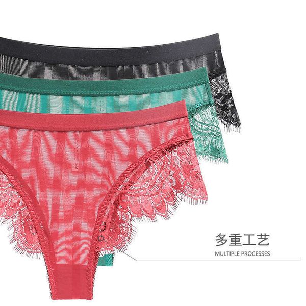 g strings underwear eyelash lace women's cotton bottom sports triangle t-shaped high waist, Black;white
g strings underwear eyelash lace women's cotton bottom sports triangle t-shaped high waist, Black;white