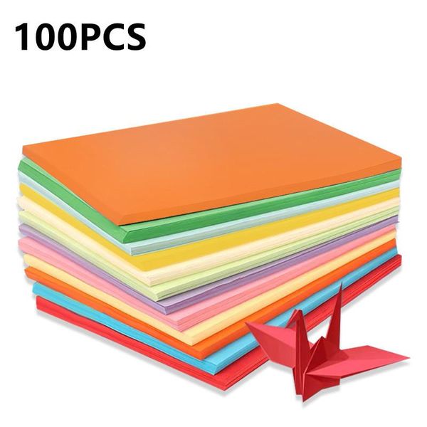 other arts and crafts 100pcs colored a4 copy paper multi-size double sides origami 10 different colors gift packaging craft decoration
other arts and crafts 100pcs colored a4 copy paper multi-size double sides origami 10 different colors gift packaging craft decoration