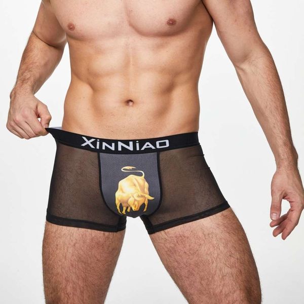 men's underwear summer ice silk soft ultra-thin breathable mesh wisps and comfortable medium waist, Black;white
men's underwear summer ice silk soft ultra-thin breathable mesh wisps and comfortable medium waist, Black;white