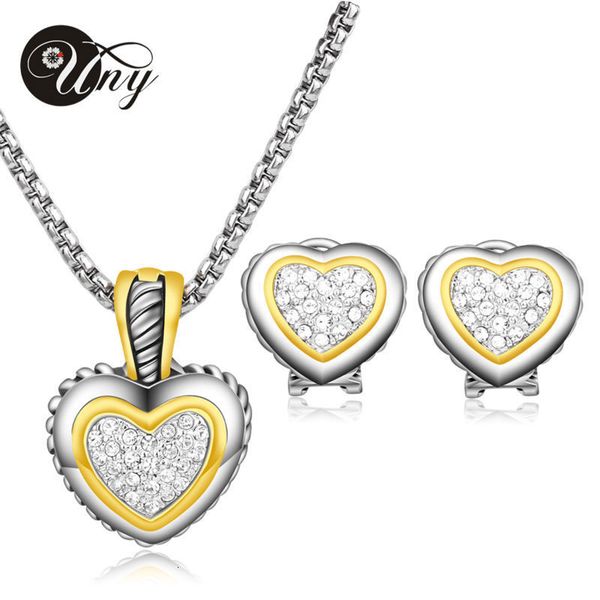 jewelry sets uny gold crystal jewelries zircon heart set earring design women fashion christmas present, Black
jewelry sets uny gold crystal jewelries zircon heart set earring design women fashion christmas present, Black
