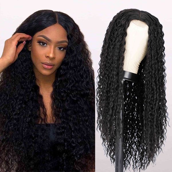 i's a wig long curly black wigs synthetic for women middle part nature red blonde brown high temperature fiber, Black;brown
i's a wig long curly black wigs synthetic for women middle part nature red blonde brown high temperature fiber, Black;brown