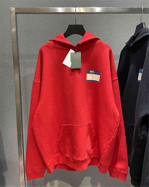 Men's Hoodies & Sweatshirts High version 21fw autumn and winter signature label printed custom woven dyed couple OS Hoodie C5OX, Black
Men's Hoodies & Sweatshirts High version 21fw autumn and winter signature label printed custom woven dyed couple OS Hoodie C5OX, Black