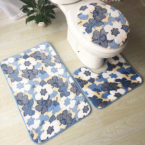 bath mats bathroom set 3 pieces marbling non-slip pedestal rug toilet lid cover 3d stone print decoration mat
bath mats bathroom set 3 pieces marbling non-slip pedestal rug toilet lid cover 3d stone print decoration mat