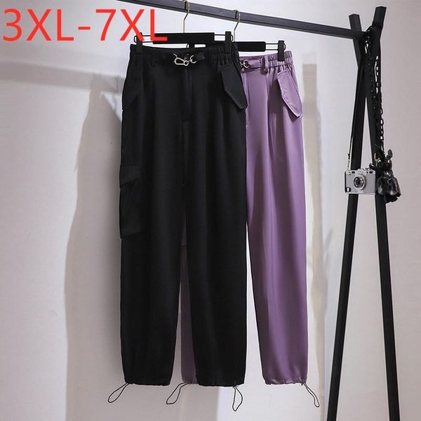 plus size pants missfansiqi cargo for women 2021 ladies spring summer large loose solid pocket long trousers 4xl 5xl 6xl 7xl, Black
plus size pants missfansiqi cargo for women 2021 ladies spring summer large loose solid pocket long trousers 4xl 5xl 6xl 7xl, Black