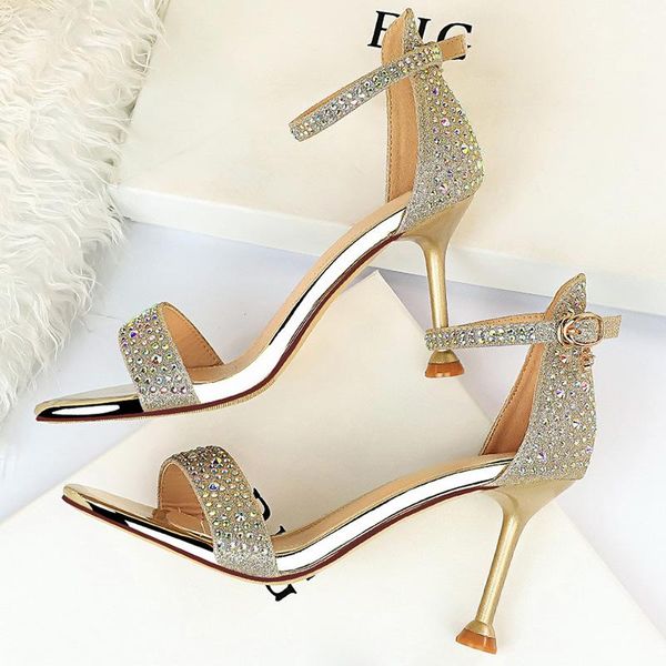 crystal women 8.5cm high heels fetish glitter sandals gladiator summer shoes lady open toe platform shiny nightclub sandles, Black
crystal women 8.5cm high heels fetish glitter sandals gladiator summer shoes lady open toe platform shiny nightclub sandles, Black