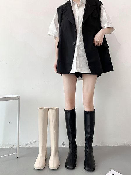 boots shoes lady clogs platform zipper boots-women thigh high heels low white 2021 over-the-knee rubber autumn sq, Black
boots shoes lady clogs platform zipper boots-women thigh high heels low white 2021 over-the-knee rubber autumn sq, Black
