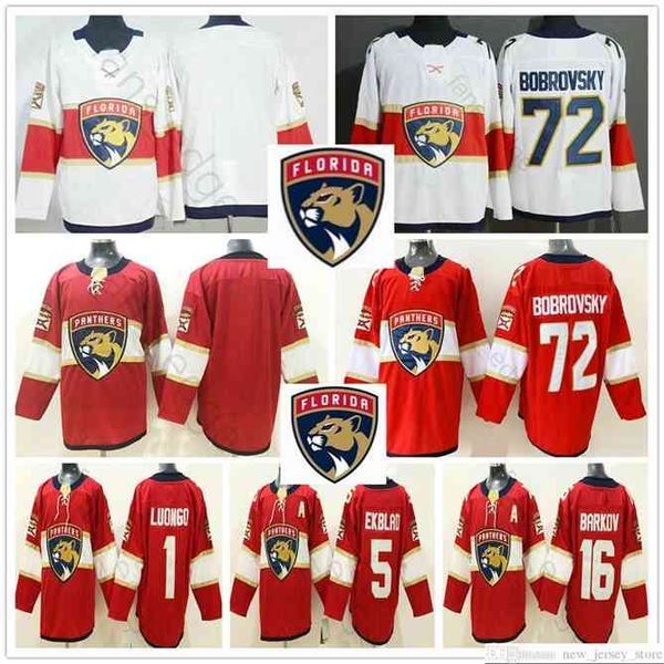 96 2020 2021 Florida Panthers Hockey Jersey 72 Sergei Bobrovsky 1 Roberto Luongo 5 Aaron Ekblad 16 Aleksander Barkov Home Away Stitched Jerseys, As picture
96 2020 2021 Florida Panthers Hockey Jersey 72 Sergei Bobrovsky 1 Roberto Luongo 5 Aaron Ekblad 16 Aleksander Barkov Home Away Stitched Jerseys, As picture