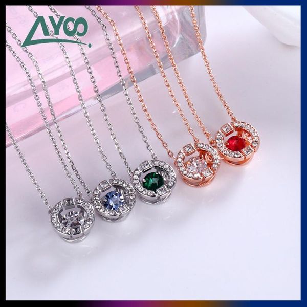 chains swa fashion jewelry charming original 1:1 beating heart colored crystal women's name necklaces gift for women, Silver
chains swa fashion jewelry charming original 1:1 beating heart colored crystal women's name necklaces gift for women, Silver