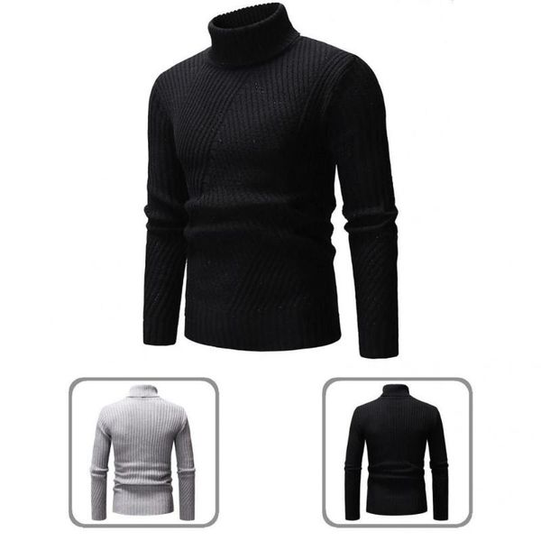 men's sweaters knitted sweater classic turtleneck men pullover elastic coldproof knitwear, White;black
men's sweaters knitted sweater classic turtleneck men pullover elastic coldproof knitwear, White;black