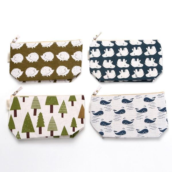 forest storage bag folding makeup wash flower large capacity clutch student pencil case bags
forest storage bag folding makeup wash flower large capacity clutch student pencil case bags