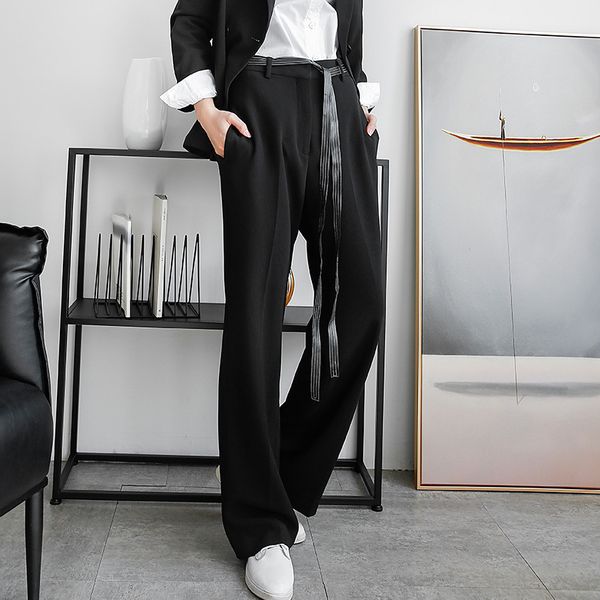 capri Mode summer temperament firm female elegant arrival lady base simple leg long pants, Black;white
capri Mode summer temperament firm female elegant arrival lady base simple leg long pants, Black;white
